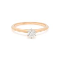 TIFFANY & CO., YELLOW GOLD AND DIAMOND RING