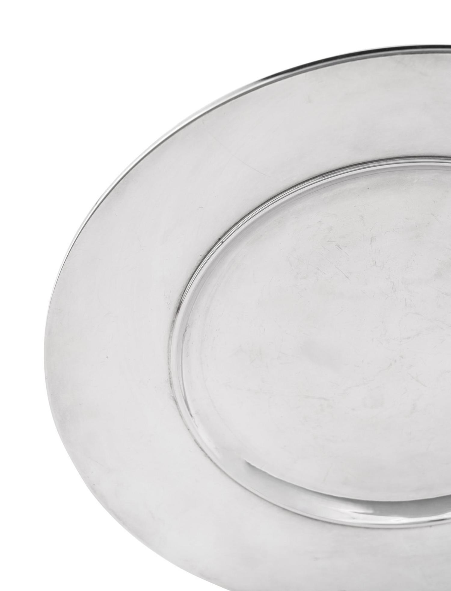 A Johan Rohde for Georg Jensen Silver Charger