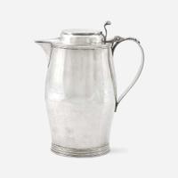A silver covered pitcher William Van Beuren (1767-1832), New York, NY and Newark, NJ, circa 1795