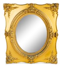 A Pair of Victorian Carved Giltwood Mirrors — 19TH CENTURY