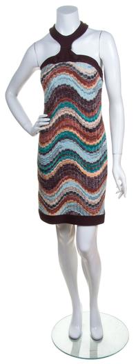 A Missoni Multicolor Wool Knit Dress Ensemble, Size 40.