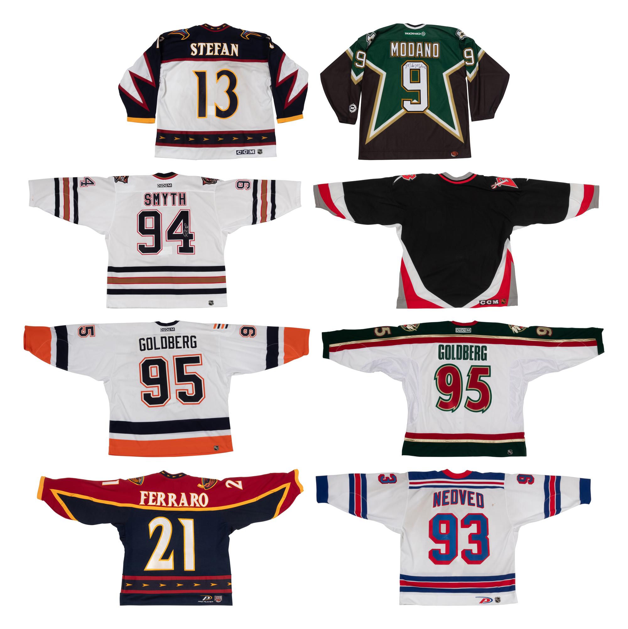 A Group of NHL Jerseys (Including Signed)