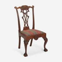 A Chippendale carved mahogany side chair Mid-Atlantic States, possibly Lancaster, PA, circa 1780