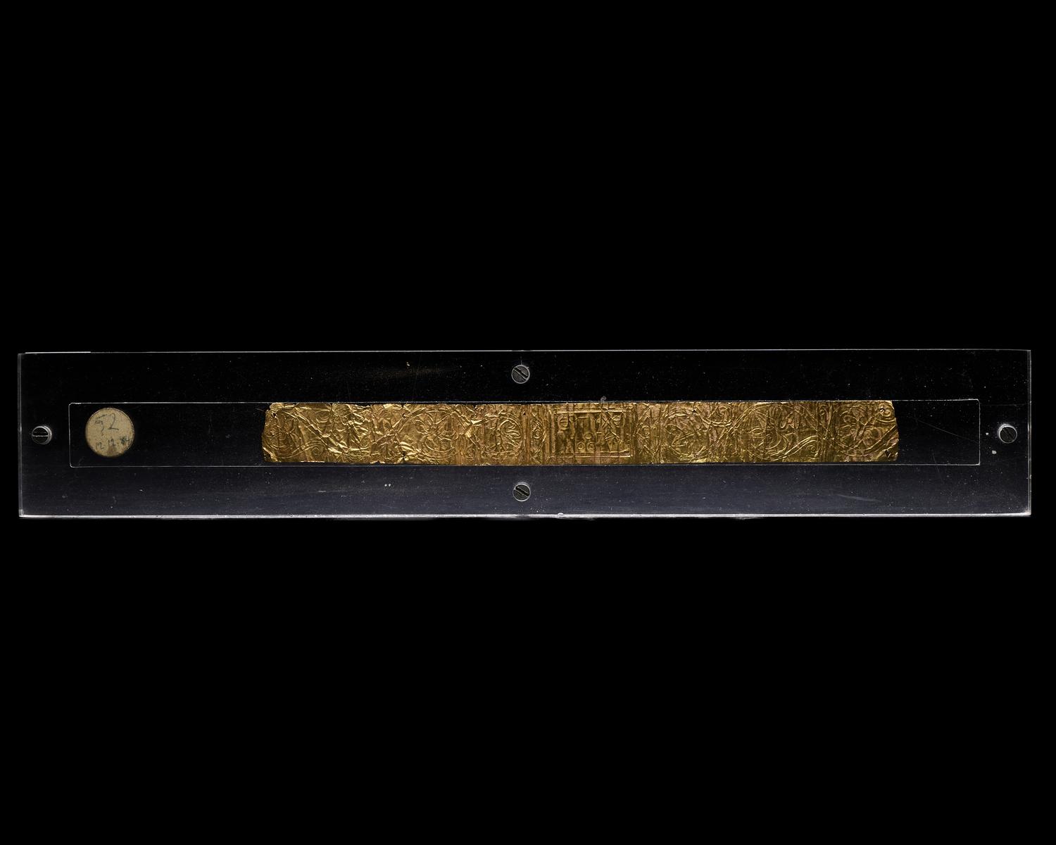 A Greek Gold Diadem with Inscription