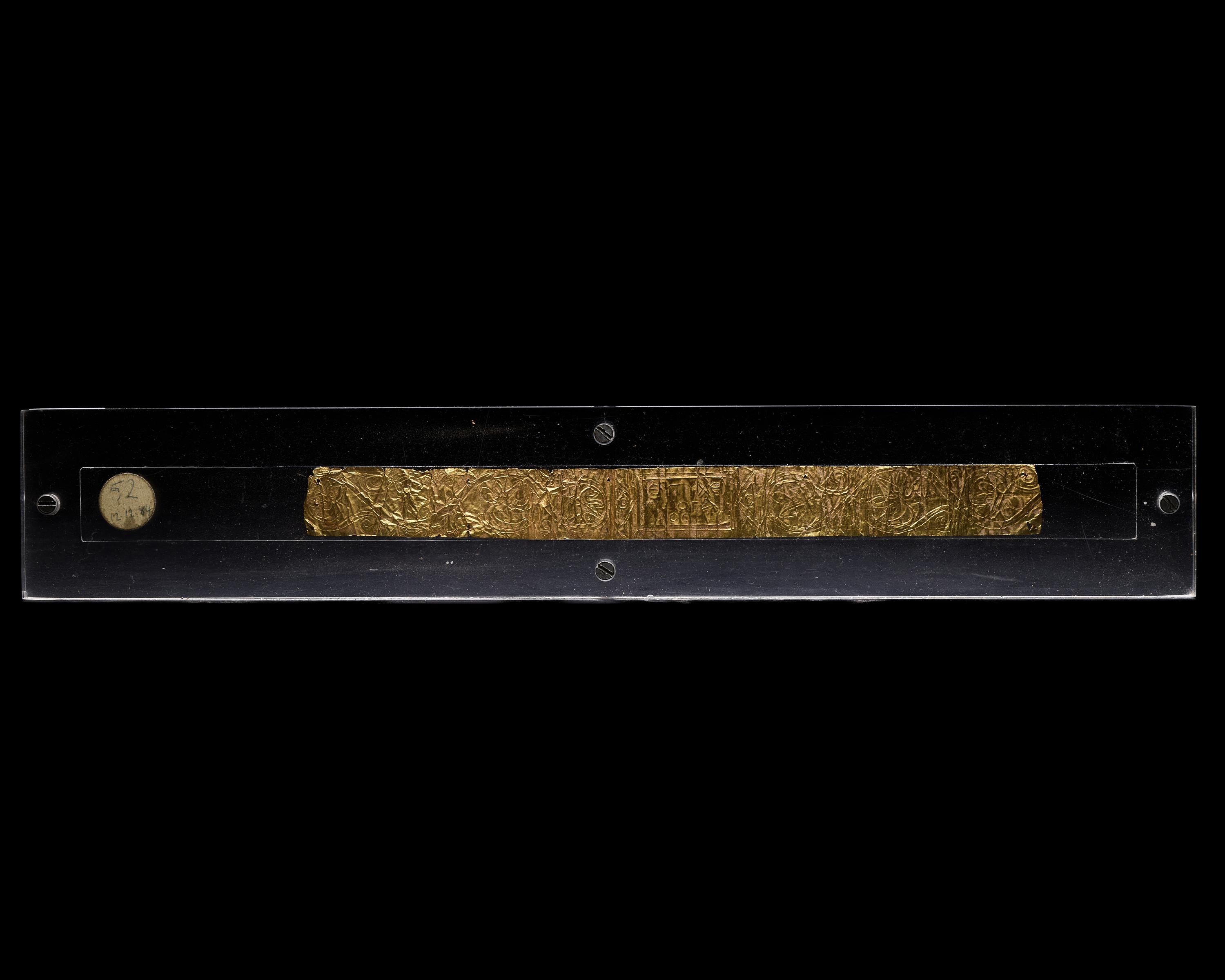 A Greek Gold Diadem with Inscription