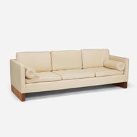 Ludwig Mies van der Rohe (German-American, 1886-1969) Sofa, Knoll International, USA, designed 1930, the present lot circa 1970s