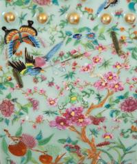 A Pair of Chinese Enameled Porcelain Garden Seats