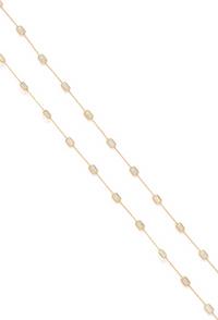 YELLOW GOLD AND OPAL NECKLACE