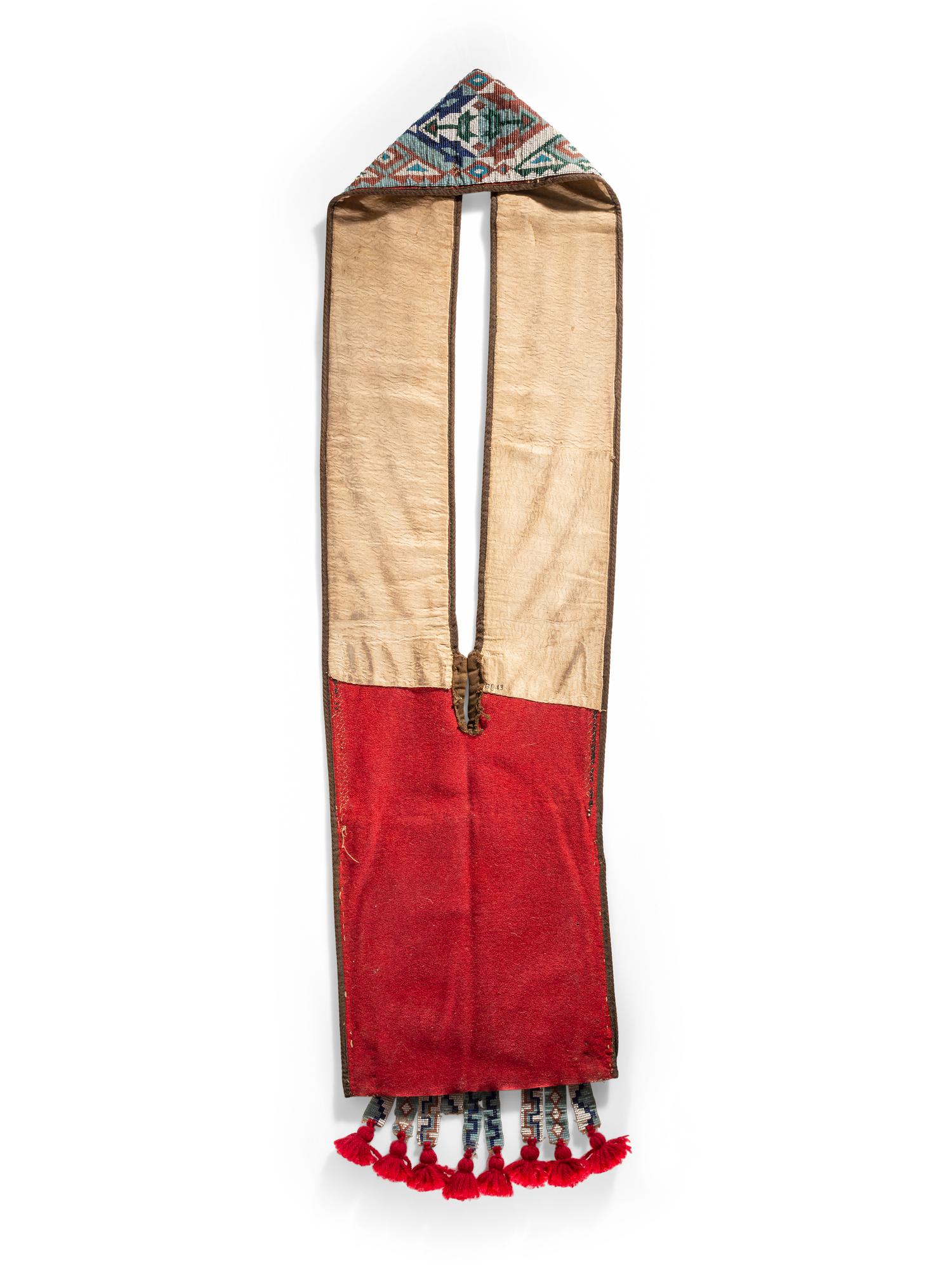 Potawatomie Loom-Beaded Bandolier Bag