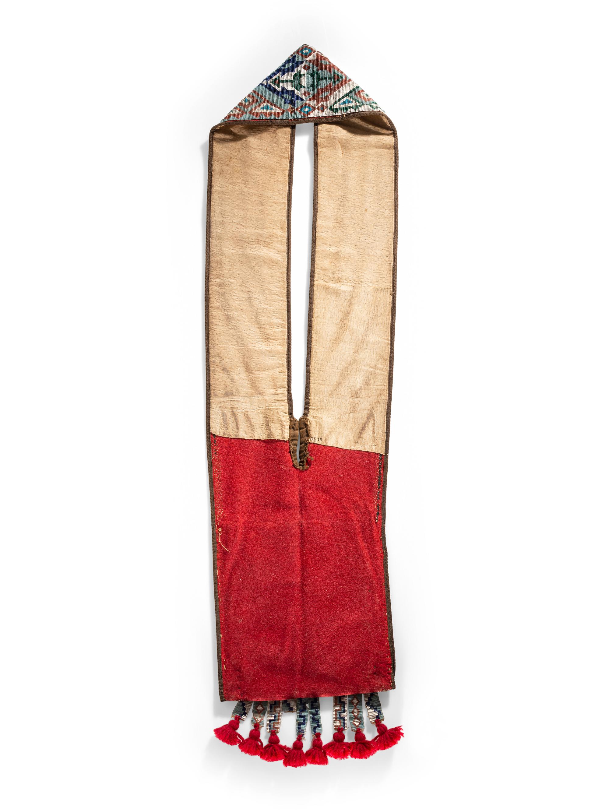 Potawatomie Loom-Beaded Bandolier Bag