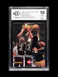 A Group of 1996-97 Collector's Edge Kobe Bryant Rookie Basketball Cards,