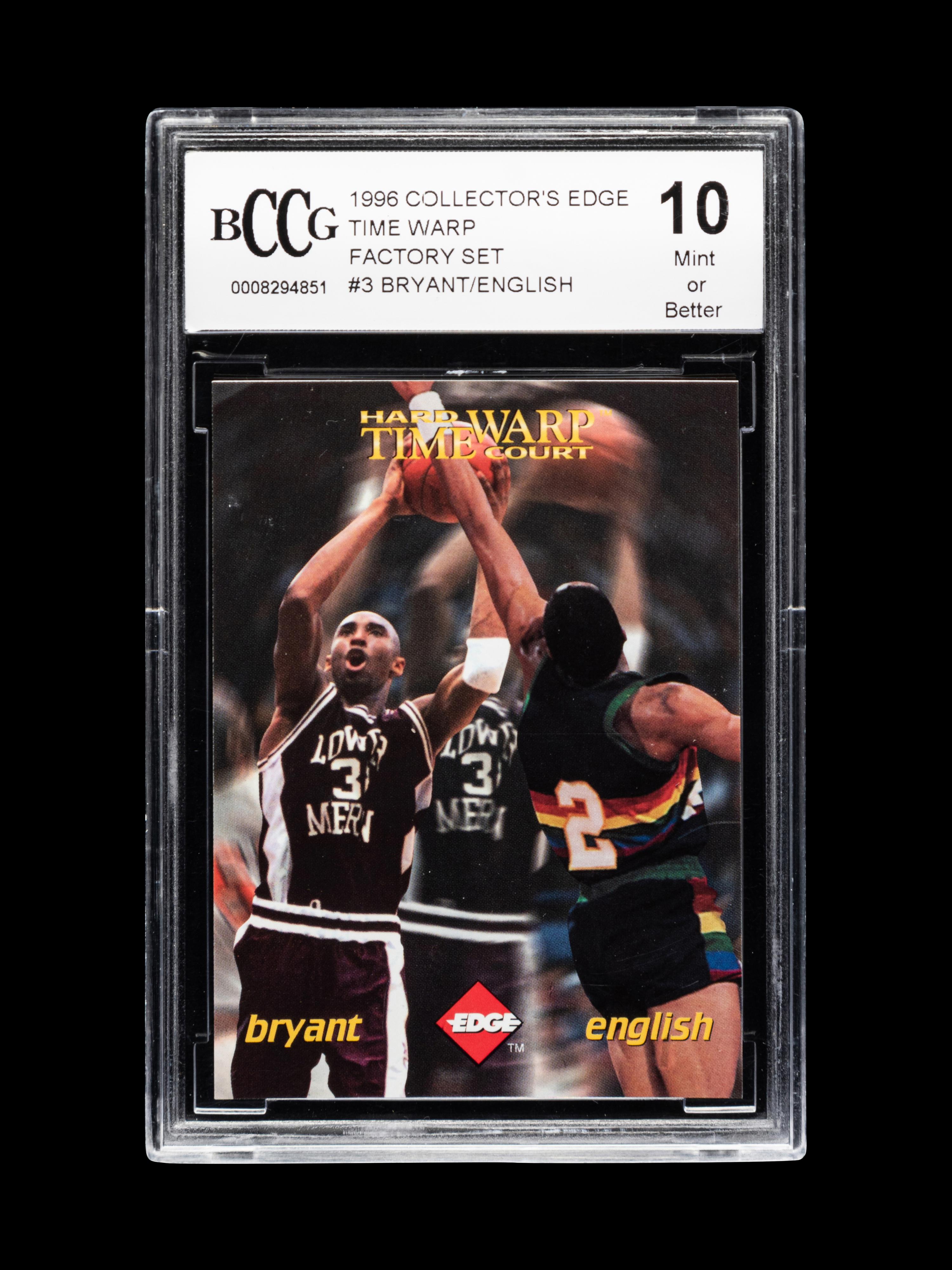 A Group of 1996-97 Collector's Edge Kobe Bryant Rookie Basketball Cards,
