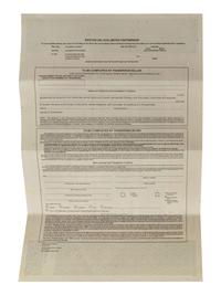 A 1996 Boston Celtics Stock Certificate,