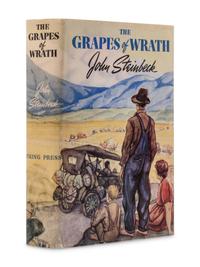 STEINBECK, John (1902-1968). The Grapes of Wrath . New York: Viking Press, 1939.