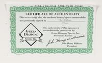 A Ted Williams Signed Autograph Oversized Photograph (With Babe Ruth),