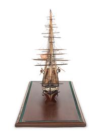 A Cased French Model of the U.S.S. Constitution