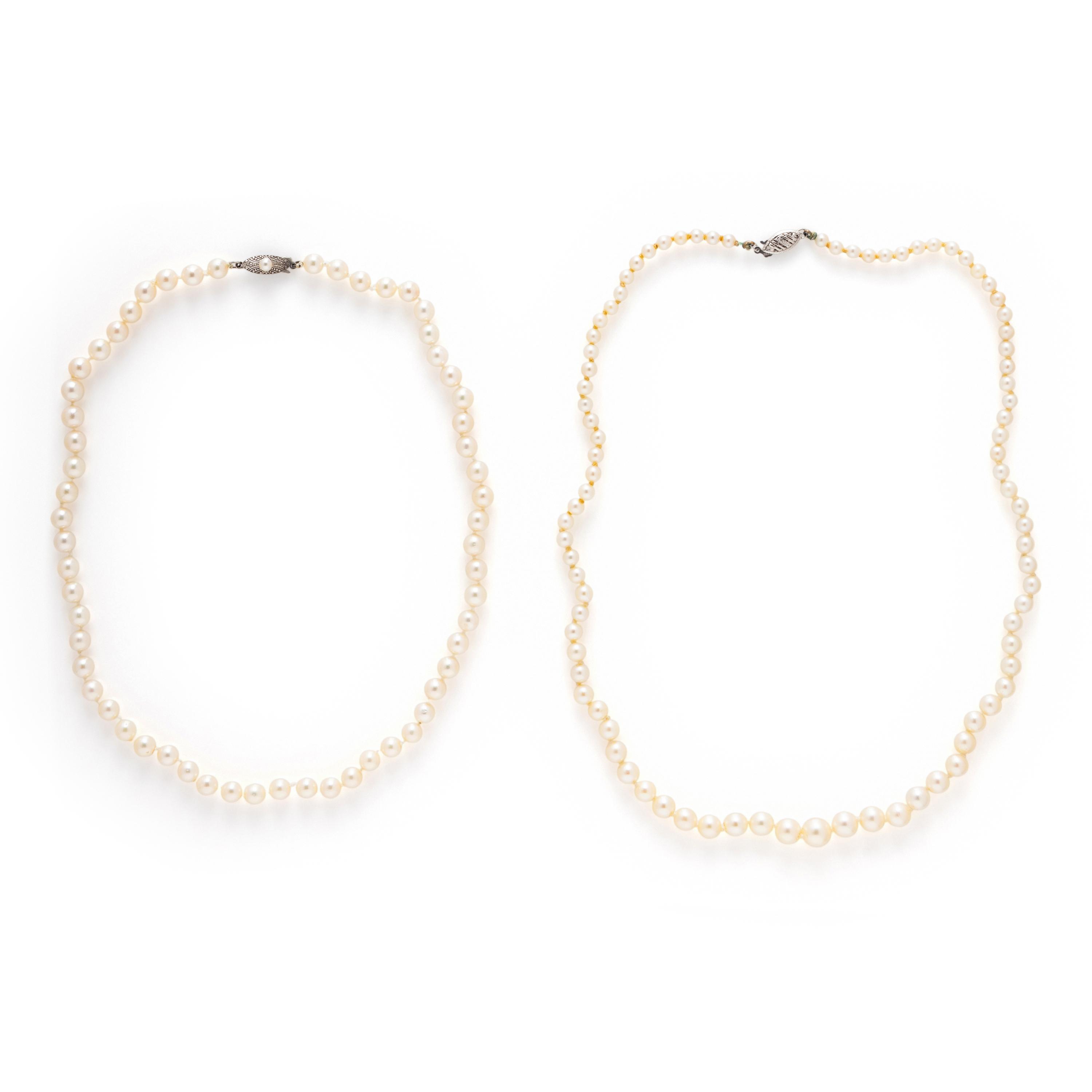 COLLECTION OF CULTURED PEARL JEWELRY