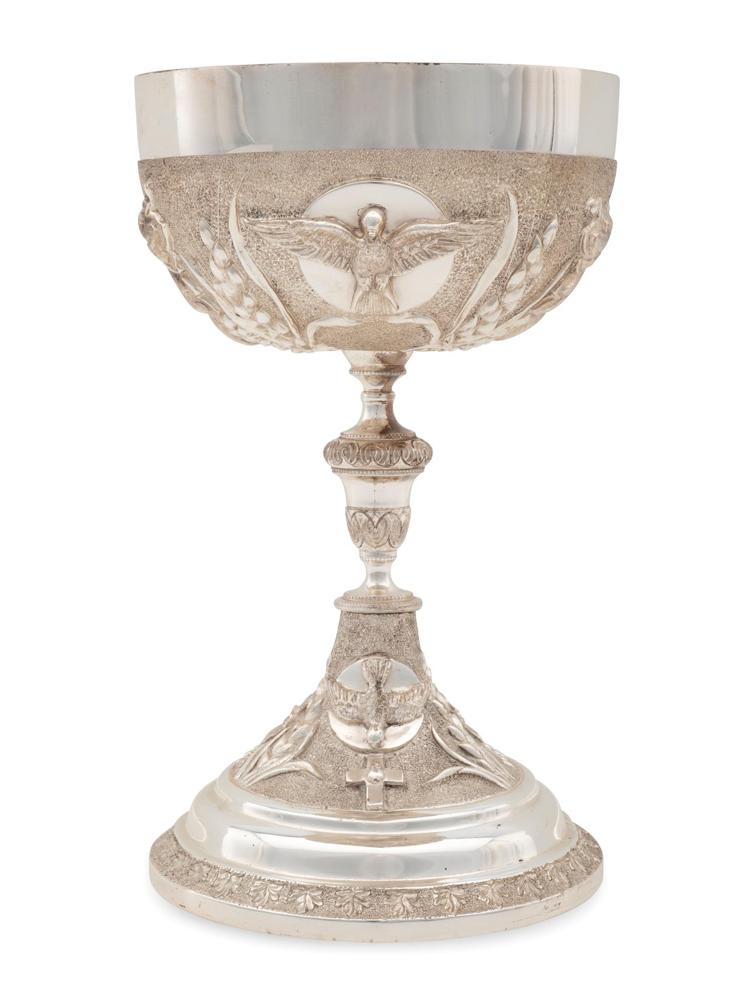 A Mexican Silver Chalice