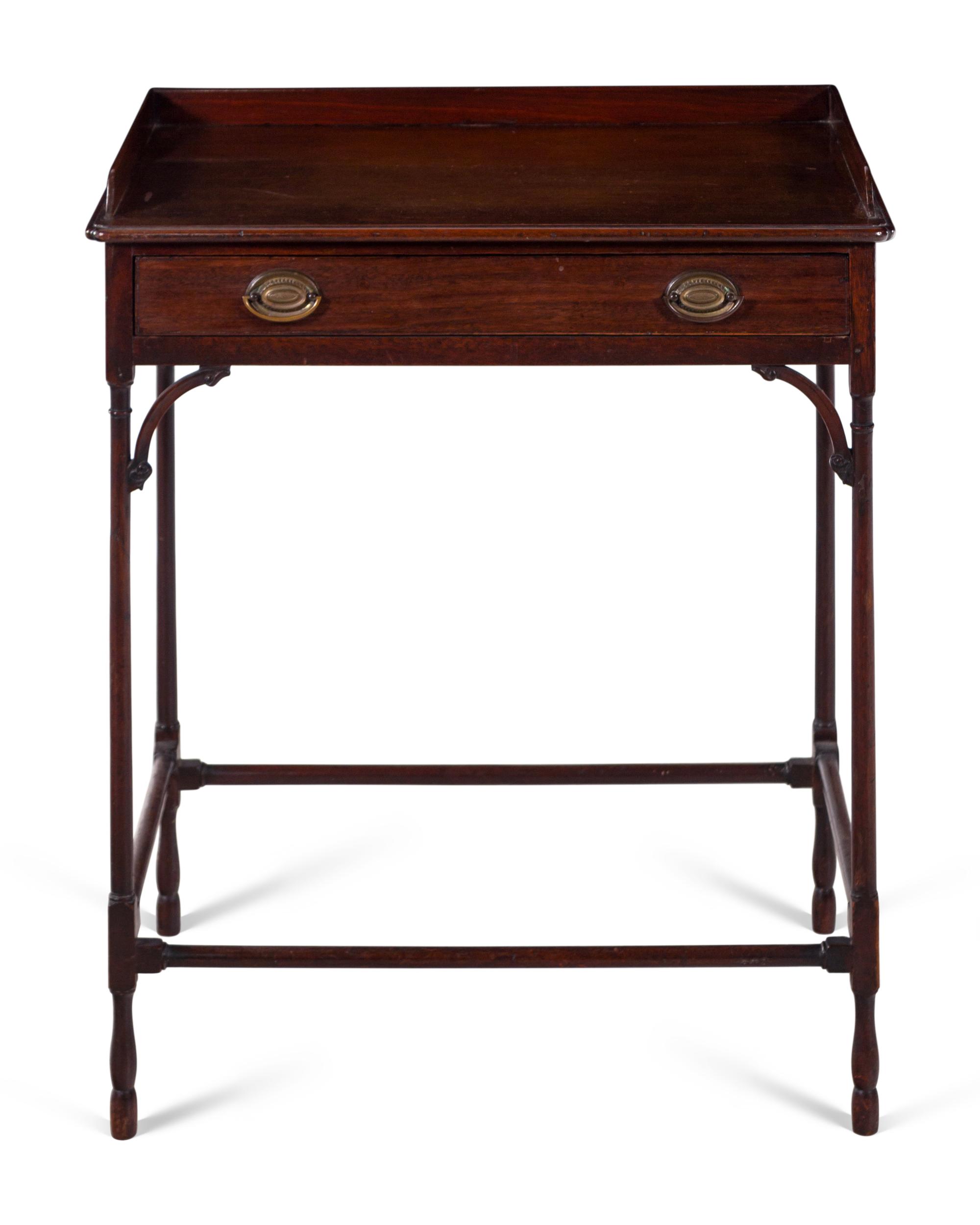 A George III Mahogany Side Table