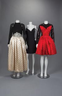 Three Geoffrey Beene Dresses, Fall 1988