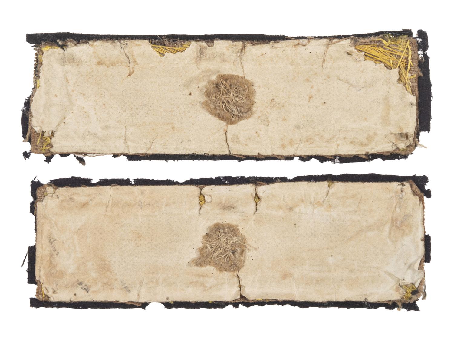 [MEXICAN WAR]. Brigadier general shoulder straps identified to General Lansing B. Swan.