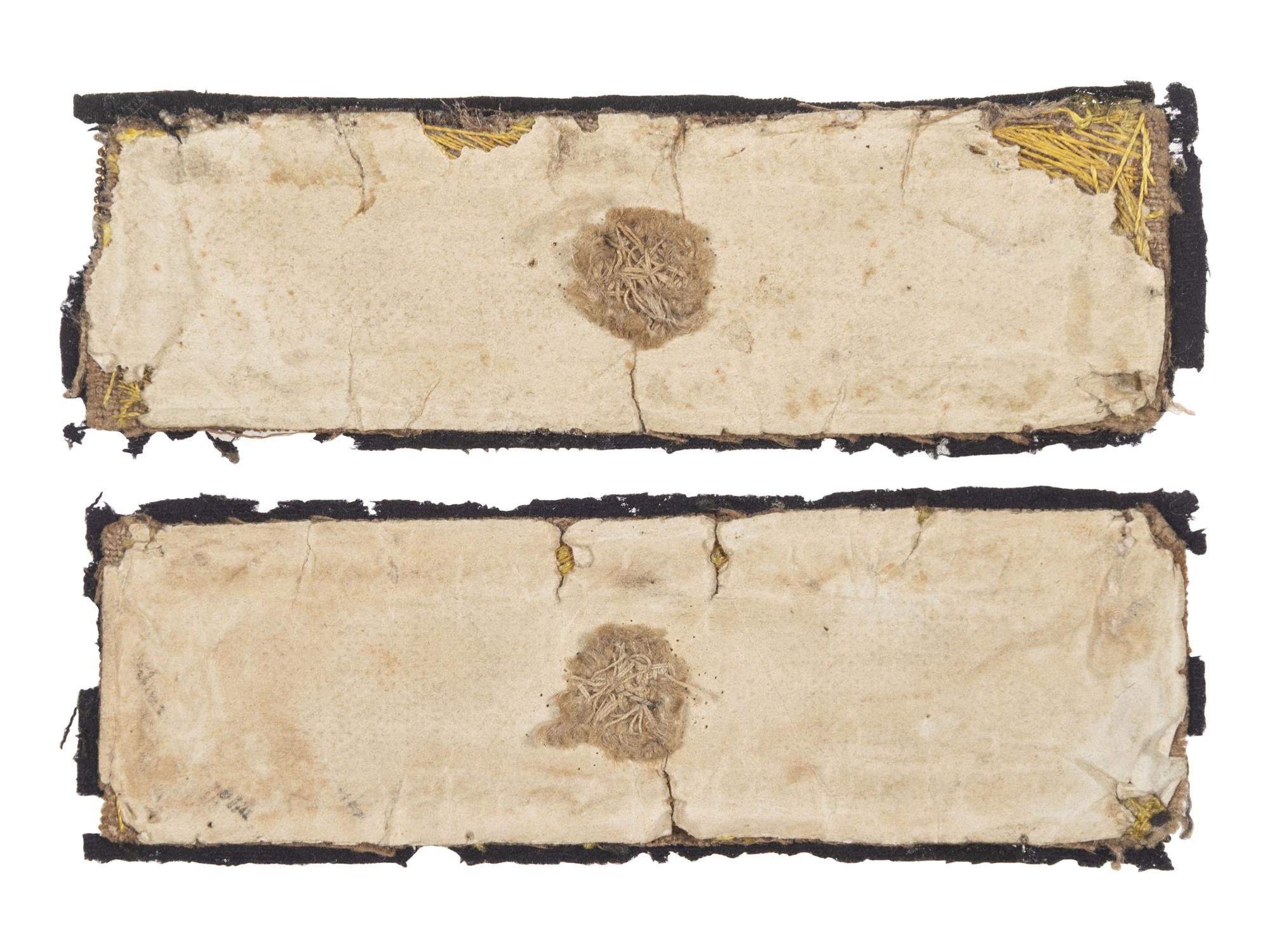 [MEXICAN WAR]. Brigadier general shoulder straps identified to General Lansing B. Swan.