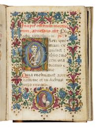 FOLLOWER OF FRANCESCO DI ANTONIO DEL CHIERICO (Florence, active 1433–1484) Book of Hours, in Latin, illuminated manuscript on parchment [Italy, Florence, c. 1480]