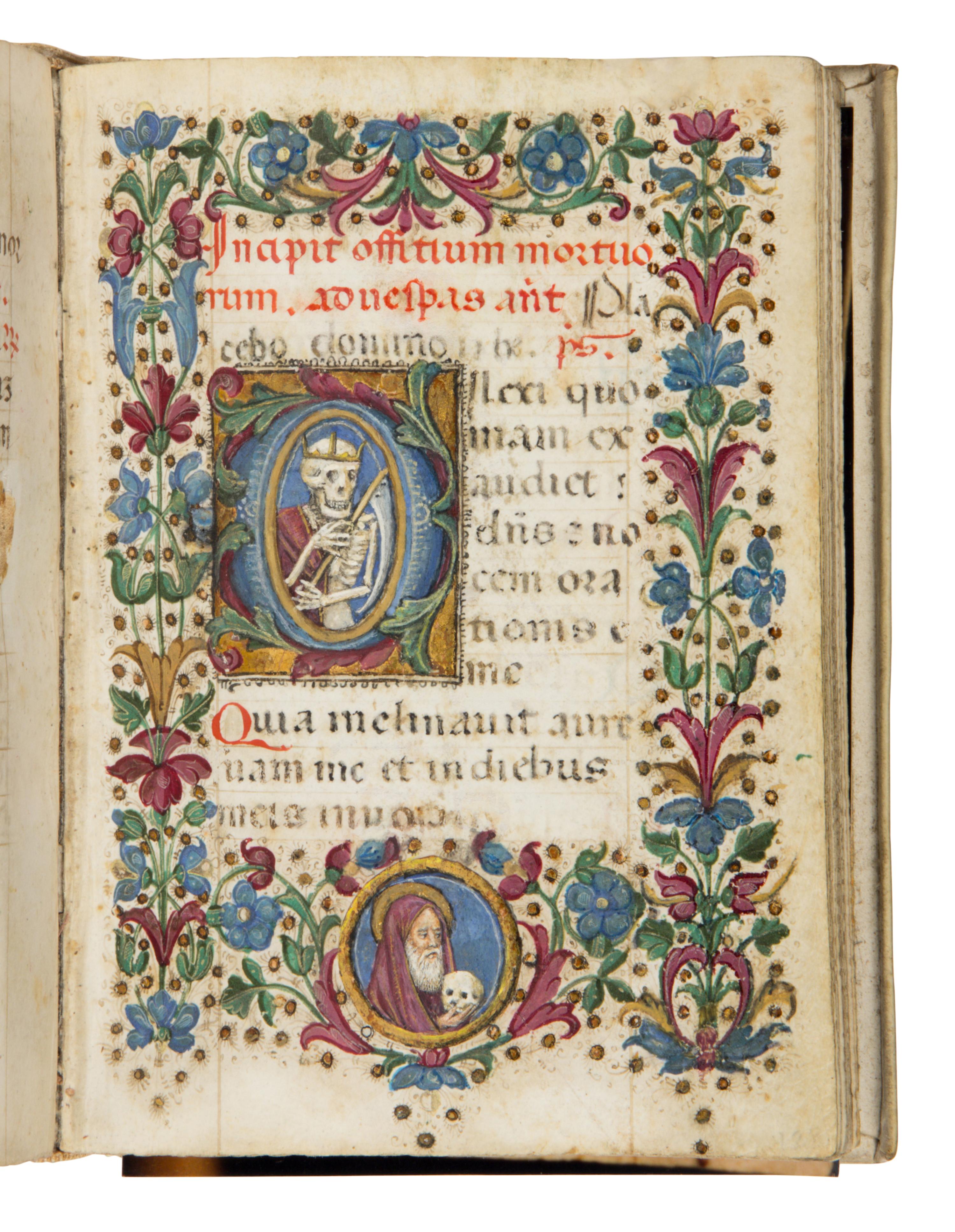 FOLLOWER OF FRANCESCO DI ANTONIO DEL CHIERICO (Florence, active 1433–1484) Book of Hours, in Latin, illuminated manuscript on parchment [Italy, Florence, c. 1480]