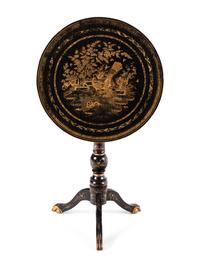 A Chinese Export Lacquer Table