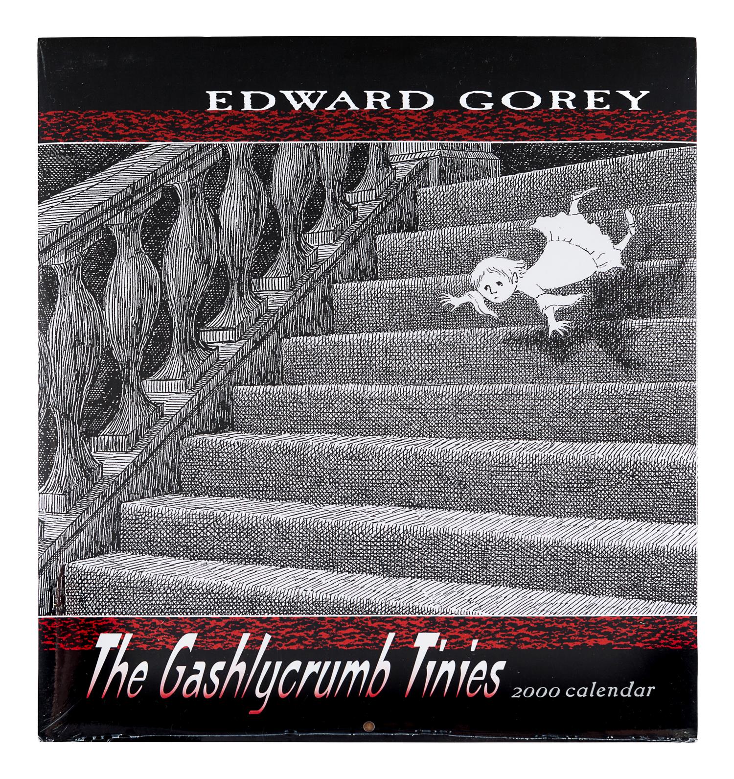 GOREY, Edward. A group of calendars and engagement books, comprising: