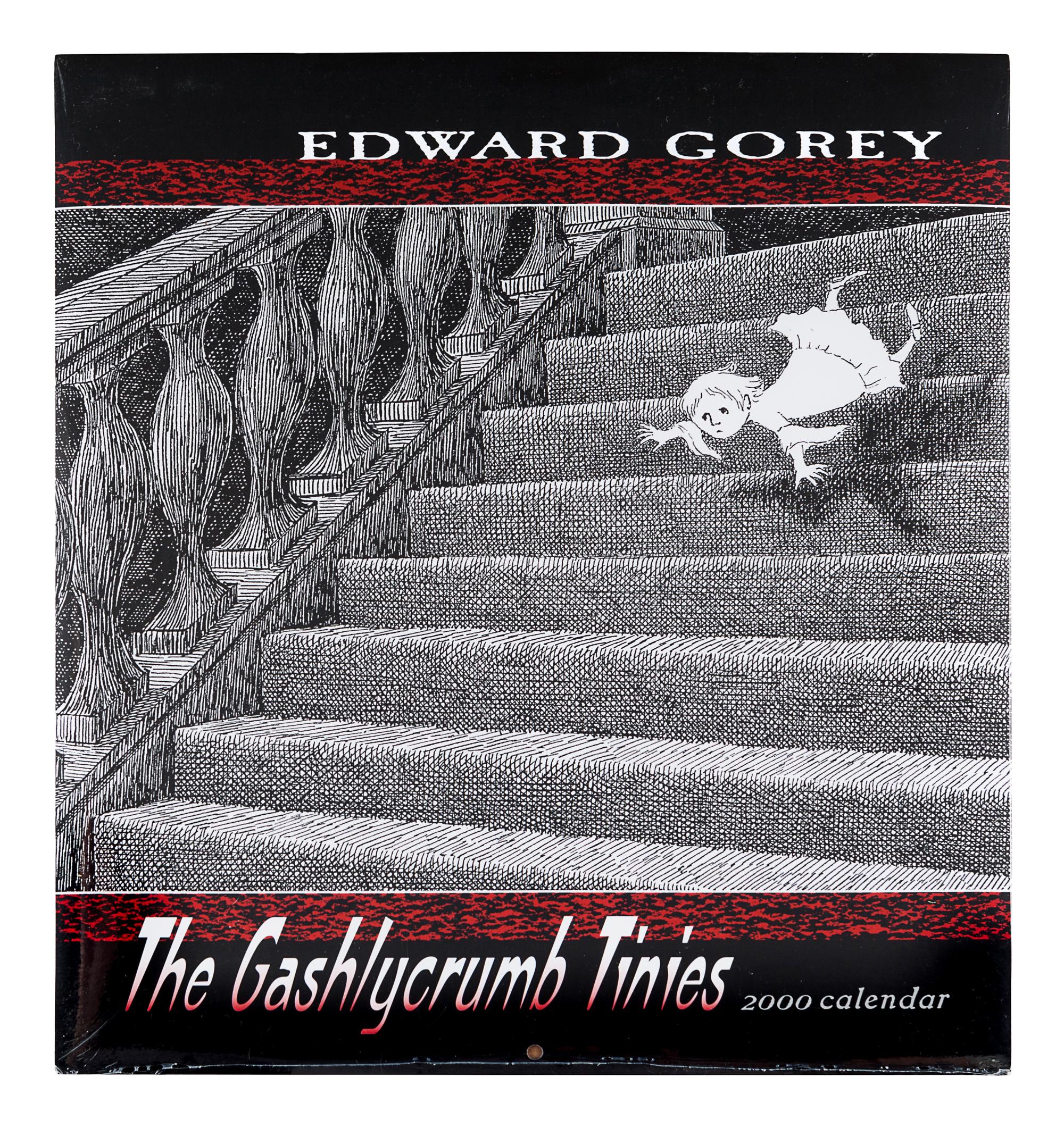 GOREY, Edward. A group of calendars and engagement books, comprising: