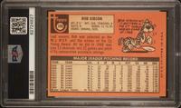A 1968 Topps Bob Gibson Baseball Card No. 200 (PSA 8 NM-MT)
