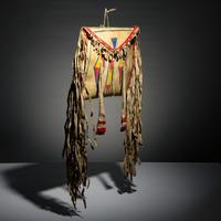 Blackfeet Side-Fringed Parfleche Case