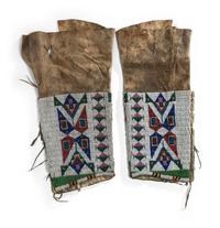 Sioux Beaded Hide Leggings