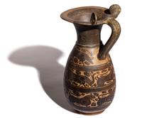An Italo-Corinthian Black-Figured Olpe with Animal Friezes