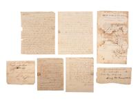 [SHIPPING & COMMERCE]. Documents and correspondence involving a Massachusetts sea captain.