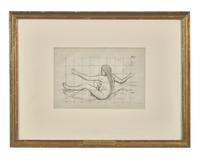 Étude de Femme Nue Allongée