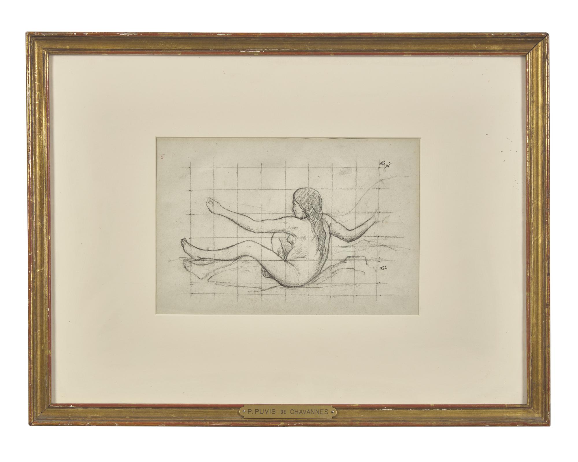 Étude de Femme Nue Allongée