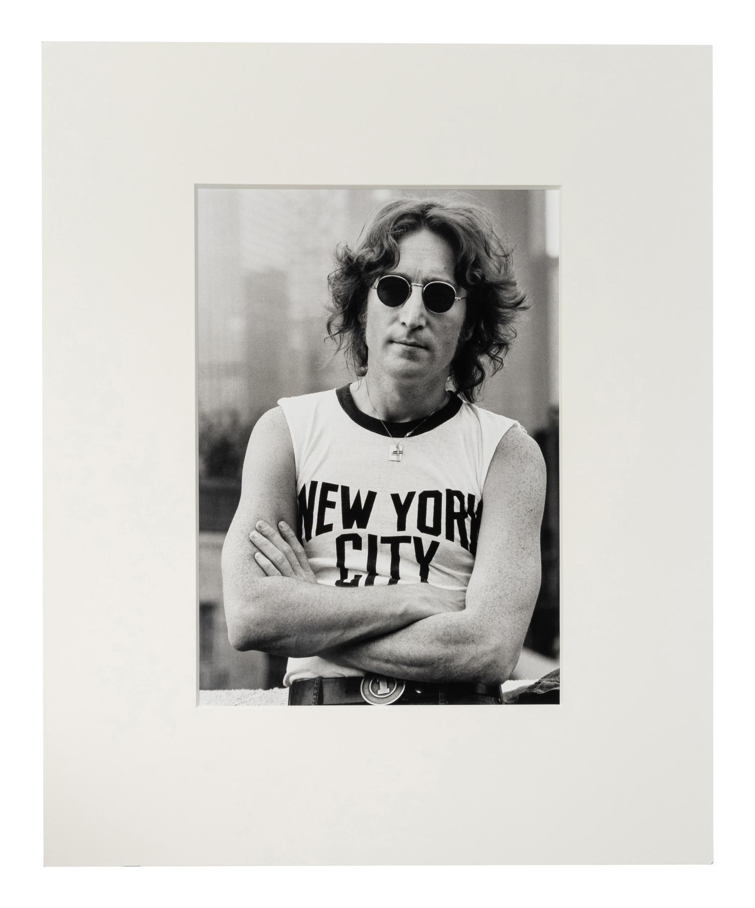 Bob Gruen (born 1945) John Lennon, NYC T-Shirt, 1974