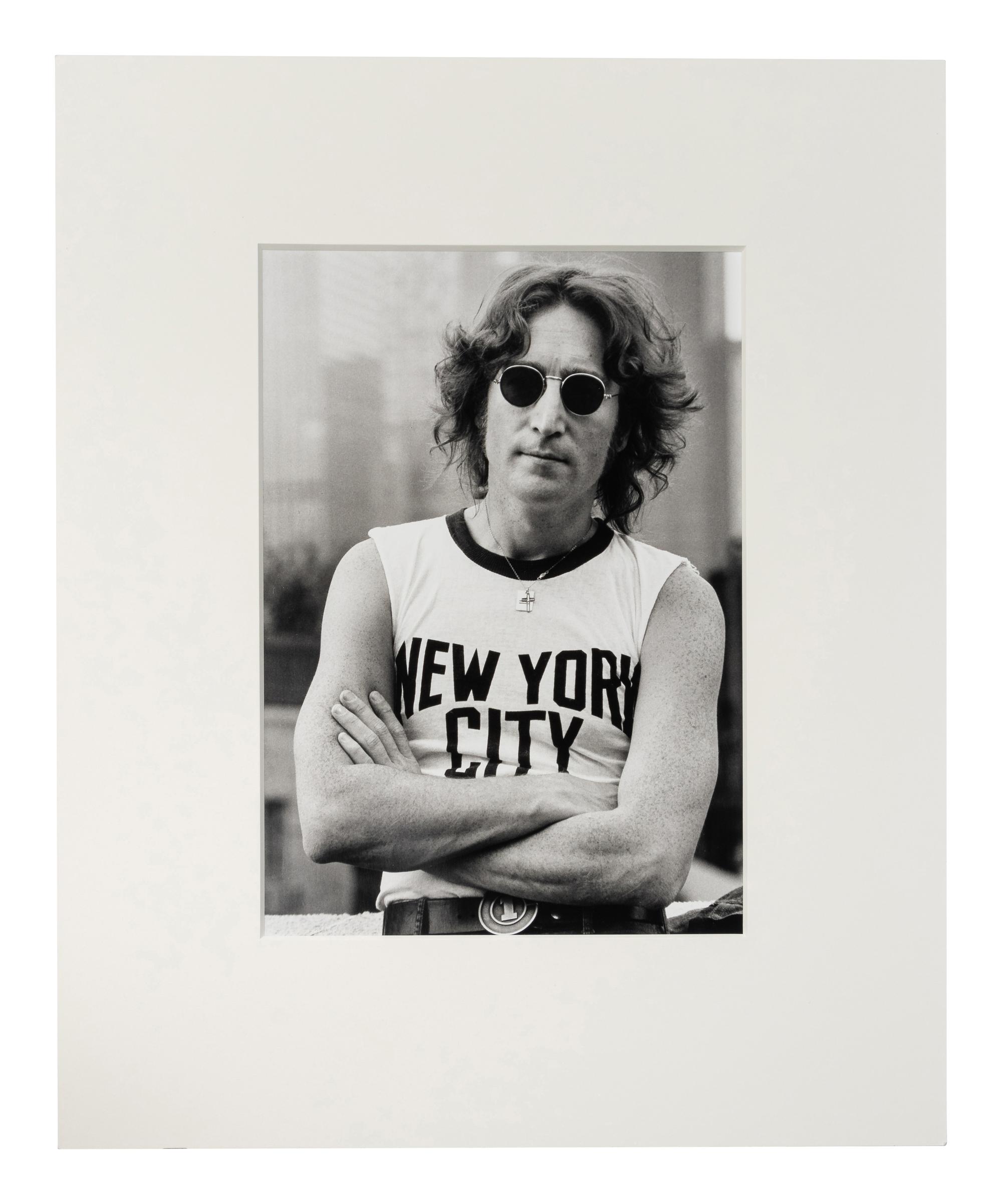 Bob Gruen (born 1945) John Lennon, NYC T-Shirt, 1974