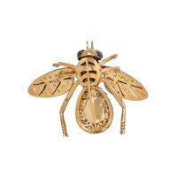 OPAL, SAPPHIRE AND DIAMOND BEE BROOCH