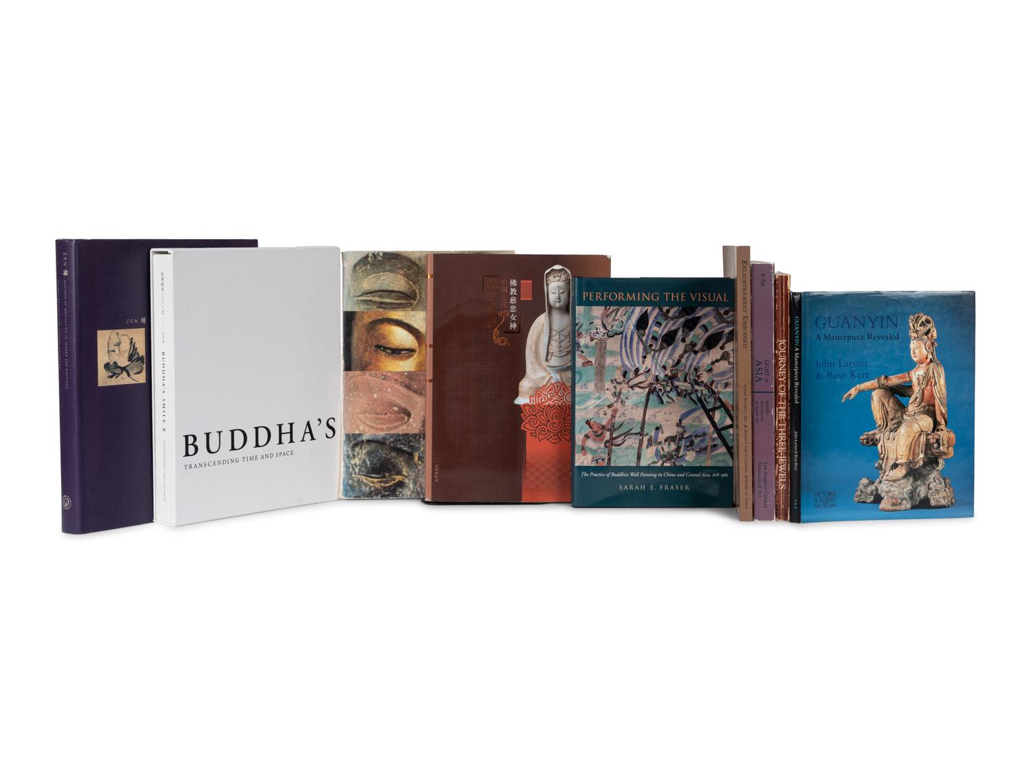 [BUDDHISM & BUDDHIST ART] A group of reference works about Asian Buddhism and Buddhist Art, comprising:
