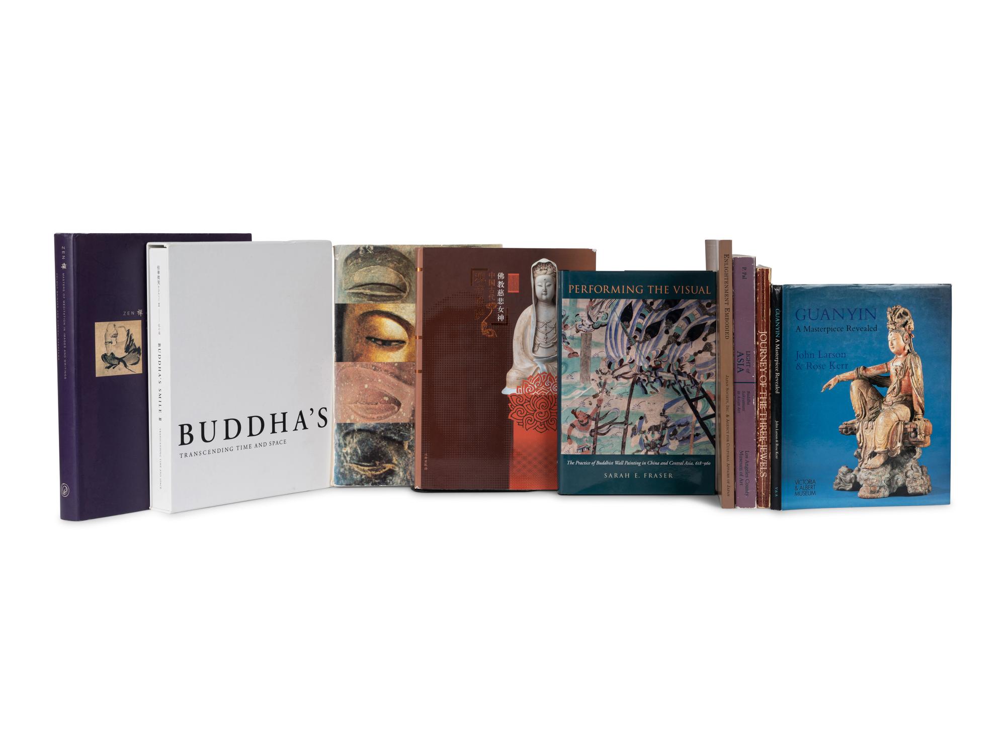 [BUDDHISM & BUDDHIST ART] A group of reference works about Asian Buddhism and Buddhist Art, comprising: