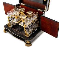 A French Gilt Bronze Mounted Rosewood Cave à Liqueur