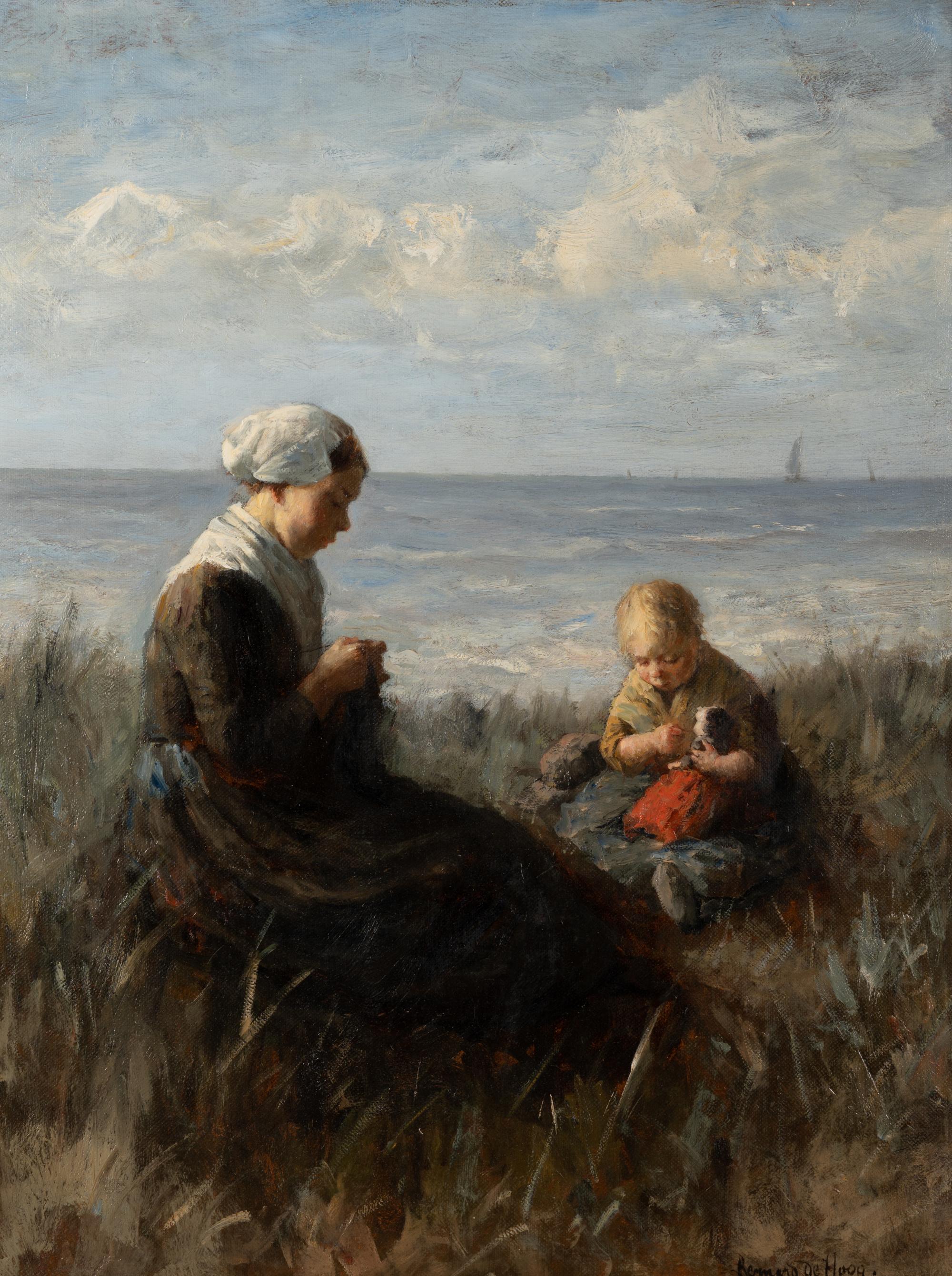 Mother and Child by the Sea