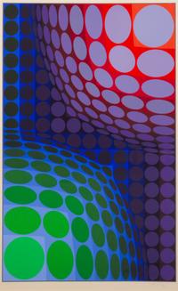 Victor Vasarely, (French/Hungarian, 1906-1997), Bi-Vega, 1975