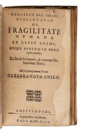 [Judaica] Ben-Israel, Menasseh. De Resurrectione Mortuorum Libri III
