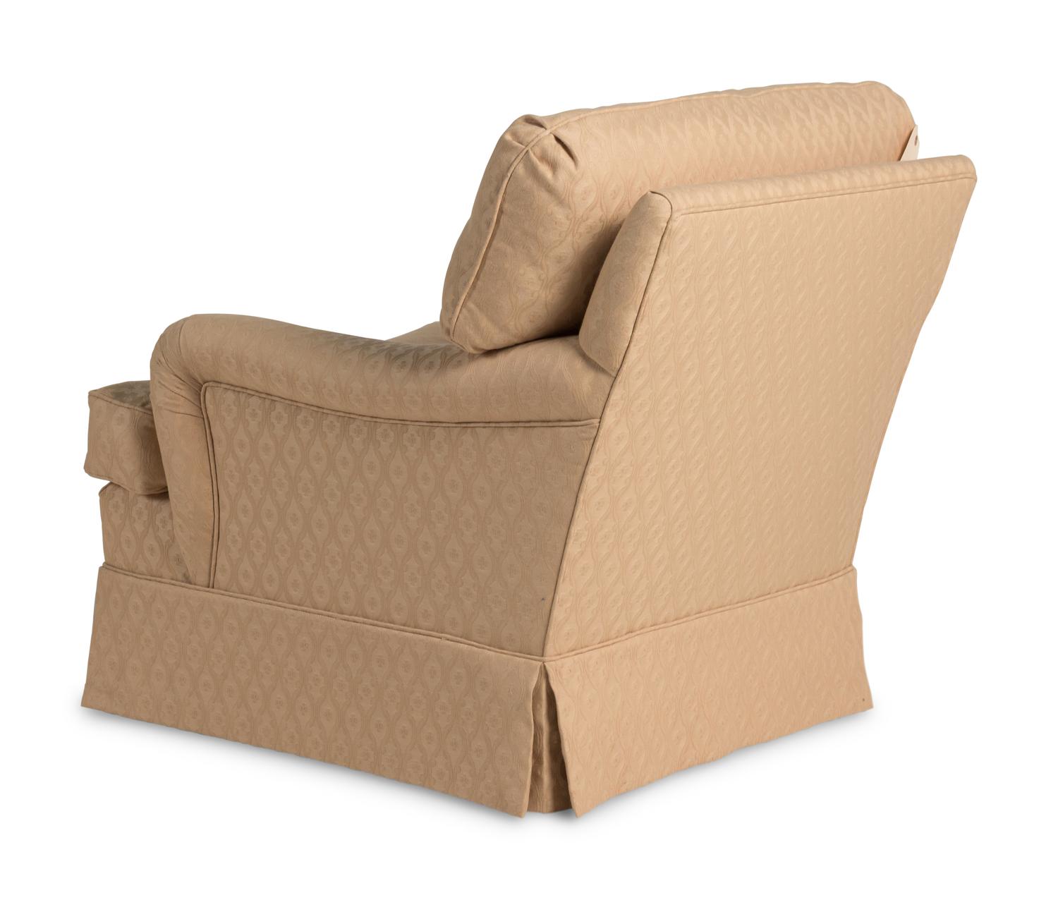 A Pair of George Smith Upholstered Armchairs