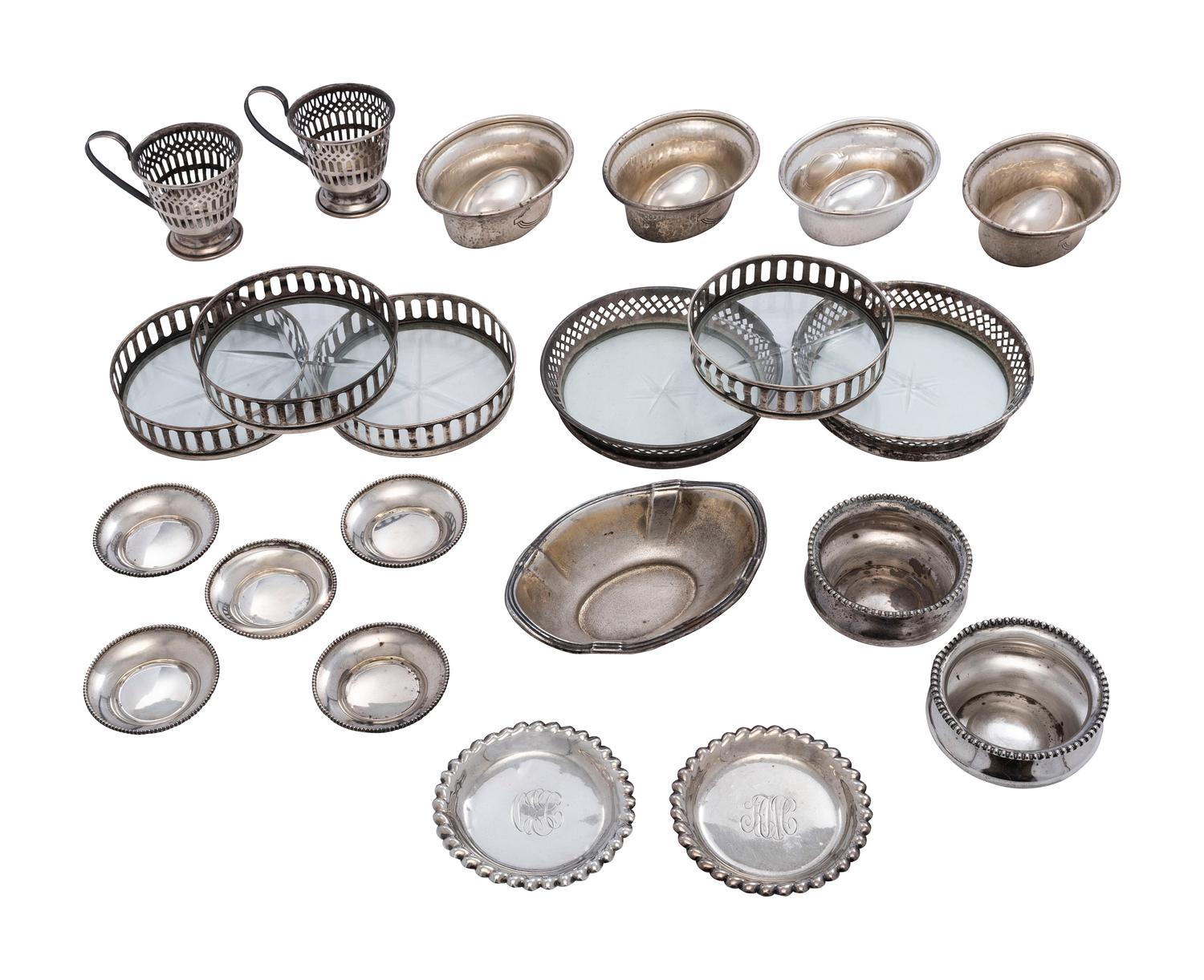 Twenty-Two American Silver Tablewares