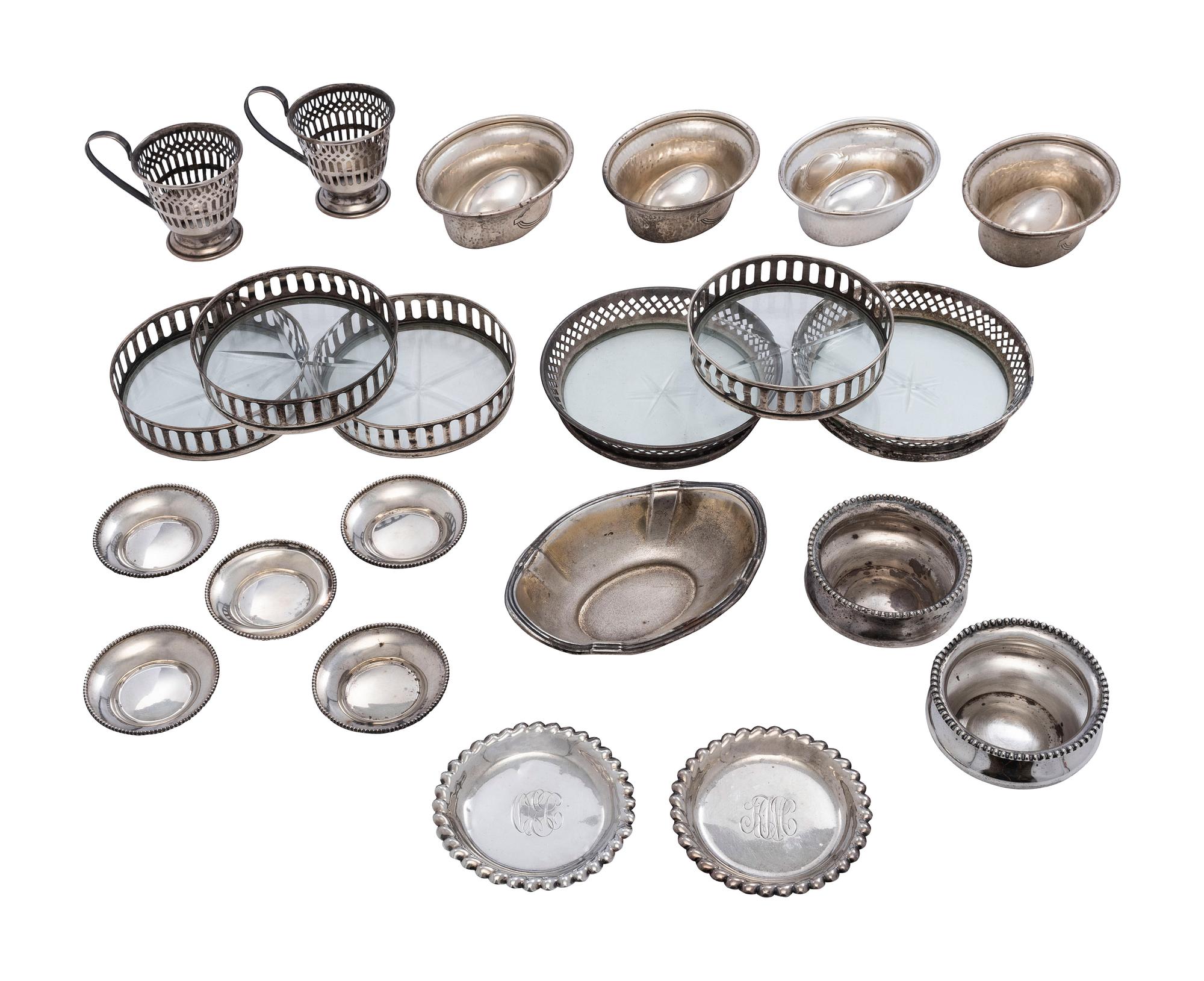 Twenty-Two American Silver Tablewares